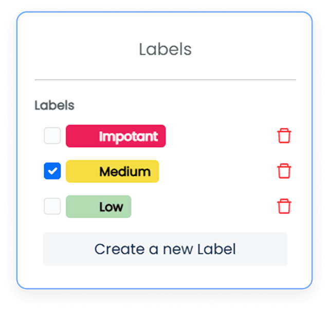 Share & add members to collebarate.